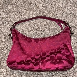 Pink Coach Purse